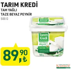 TARIM KREDİ TAM YAĞLI TAZE BEYAZ PEYNİR 500 G TARIM KREDİ TAM YAĞLI TAZE BEYAZ PEYNİR 500 G